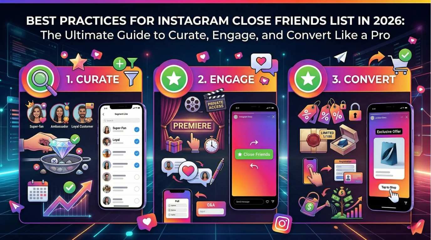 Best Practices for Instagram Close Friends List in 2026: The Ultimate Guide to Curate, Engage, and Convert Like a Pro