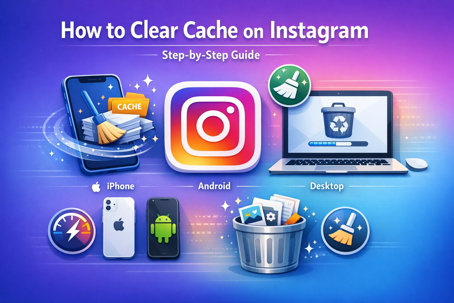How to Clear Cache on Instagram – Step‑by‑Step Guide for iPhone, Android & Desktop
